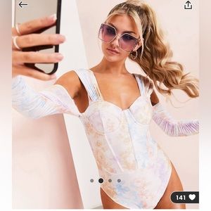 NWT Swimsuit Asos Luxe Size 10